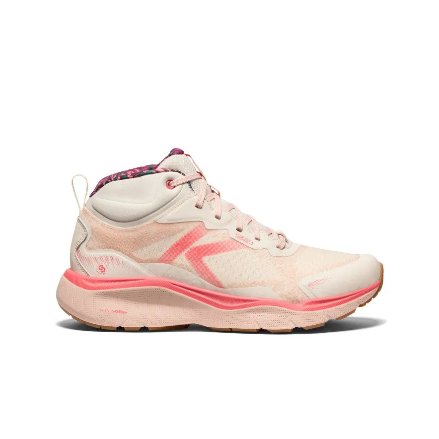 Women's Leiki Waterproof Hiking Boot  |  Birch/Cameo Rose,Anti-Slip