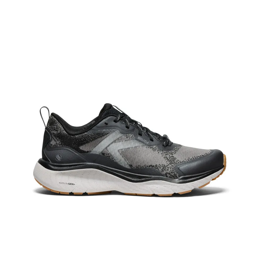 Women's Leiki Waterproof Hiking Shoe  |  Black/Steel Grey,Anti-Slip