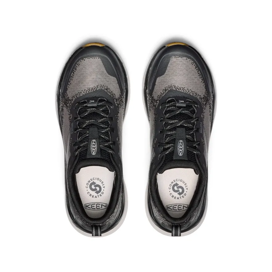Women's Leiki Waterproof Hiking Shoe  |  Black/Steel Grey,Anti-Slip