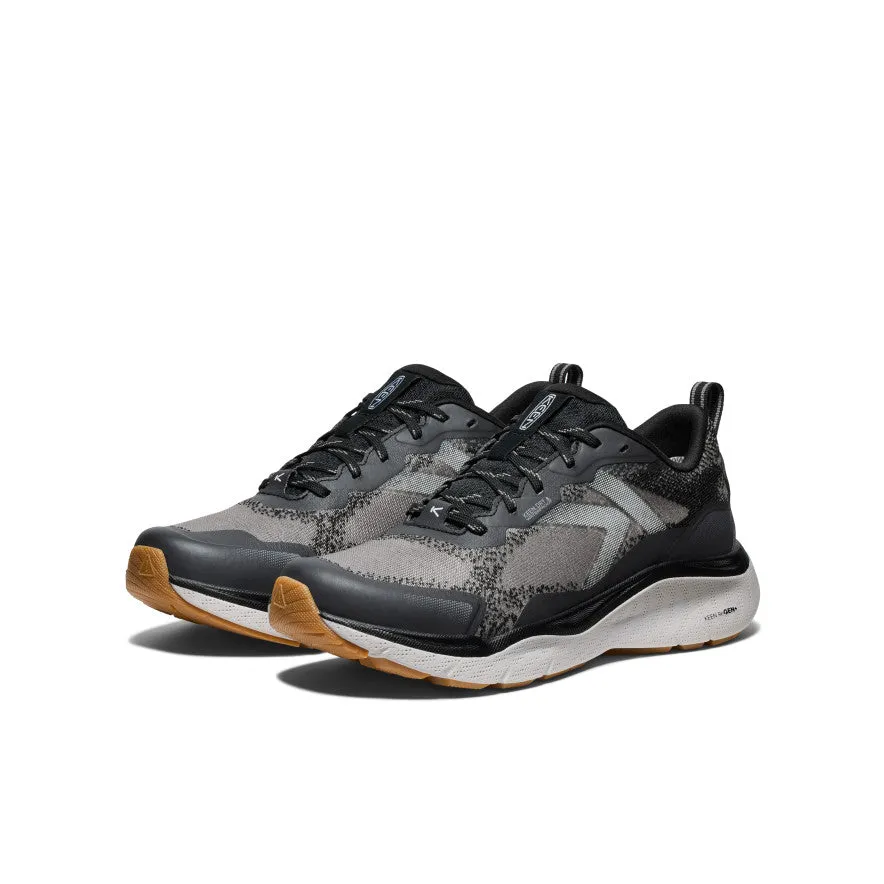 Women's Leiki Waterproof Hiking Shoe  |  Black/Steel Grey,Anti-Slip