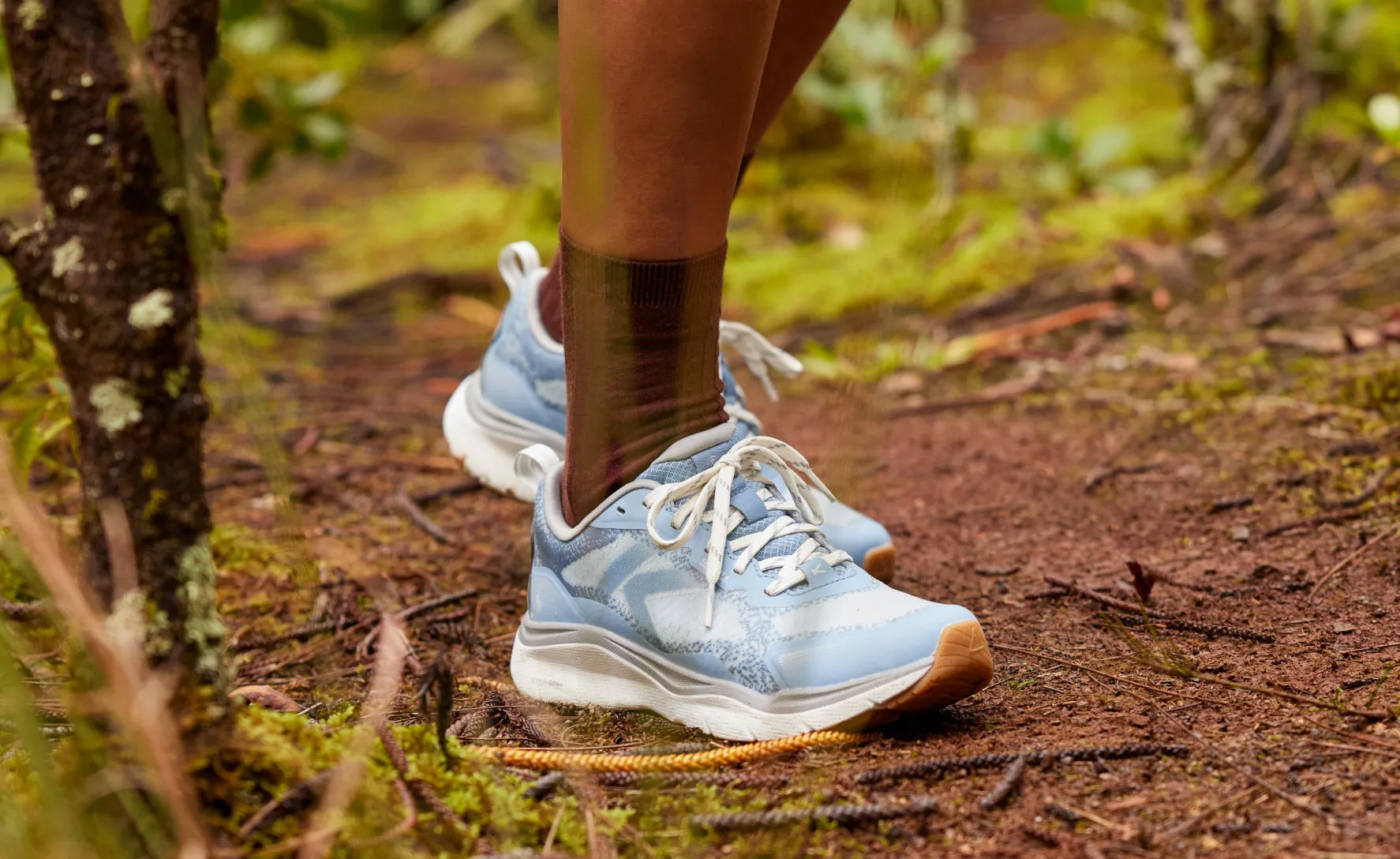 Women's Leiki Waterproof Hiking Shoe  |  Skyway/Star White,Anti-Slip