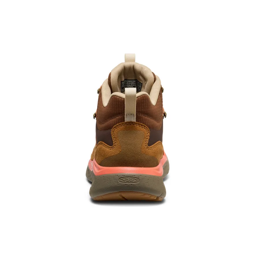 Women's Leiki Waterproof Leather Hiking Boot  |  Chipmunk/Bison,Anti-Slip