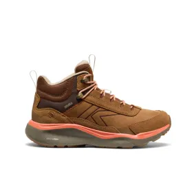Women's Leiki Waterproof Leather Hiking Boot  |  Chipmunk/Bison,Anti-Slip