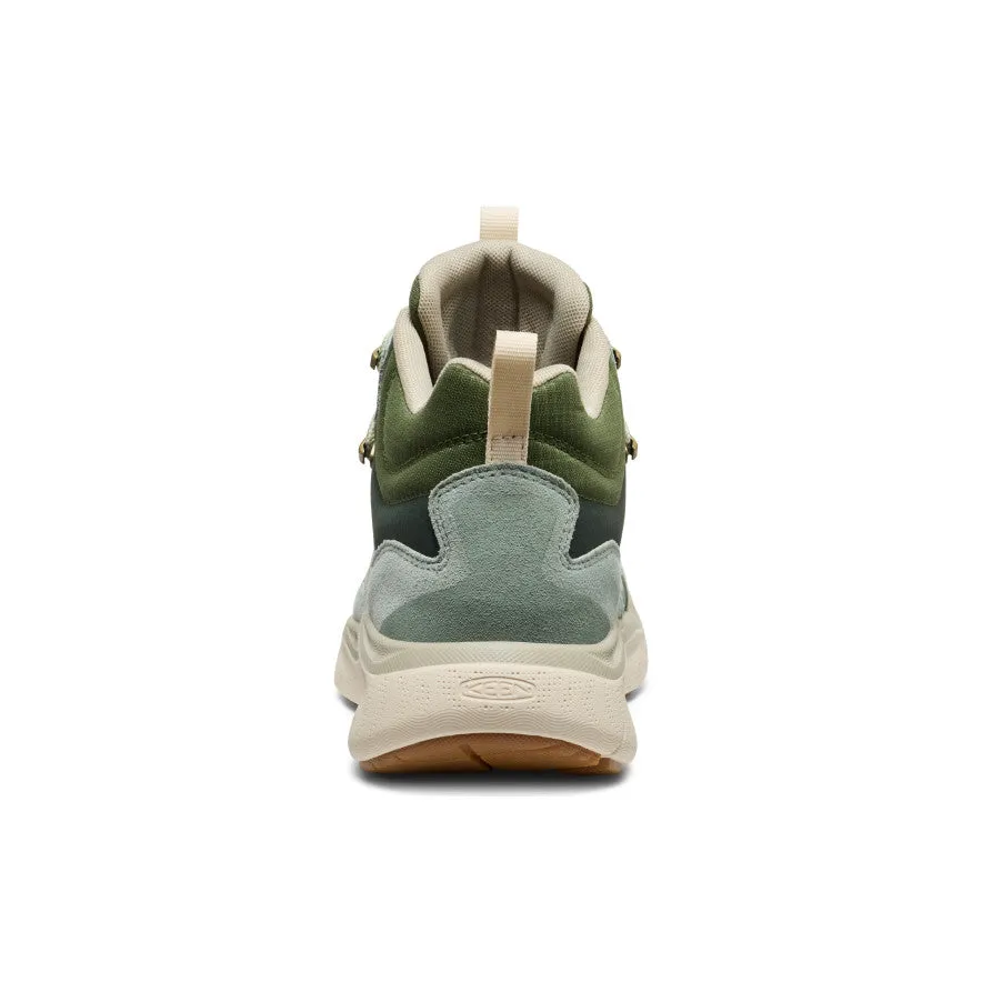 Women's Leiki Waterproof Leather Hiking Boot  |  Iceberg Green/Bronze Green,Anti-Slip