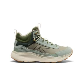 Women's Leiki Waterproof Leather Hiking Boot  |  Iceberg Green/Bronze Green,Anti-Slip