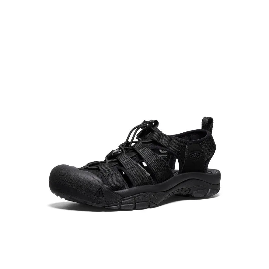 Women's Newport H2  |  Triple Black,Anti-Slip