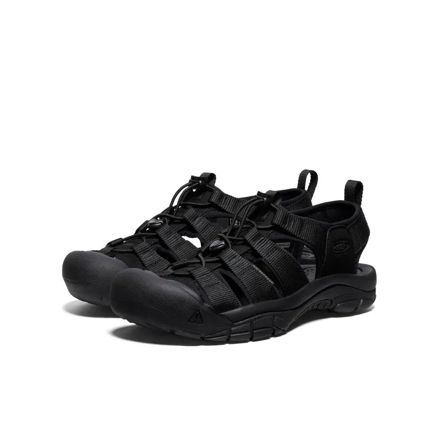Women's Newport H2  |  Triple Black,Anti-Slip