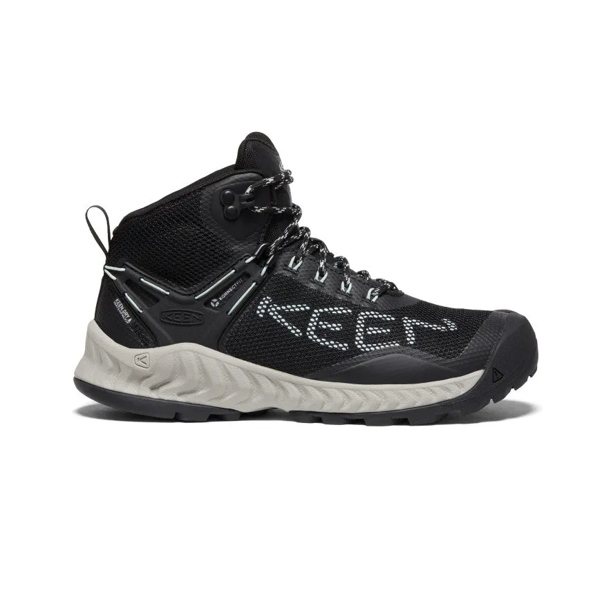 Women's NXIS EVO Waterproof Boot  |  Black/Blue Glass,Anti-Slip