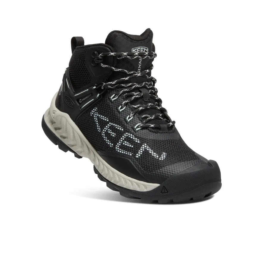 Women's NXIS EVO Waterproof Boot  |  Black/Blue Glass,Anti-Slip