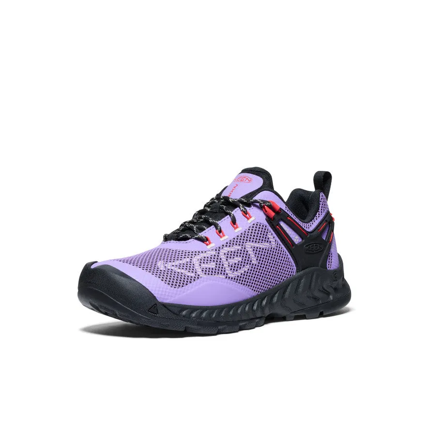 Women's NXIS EVO Waterproof Shoe  |  Paisley Purple/Poppy Red,Anti-Slip