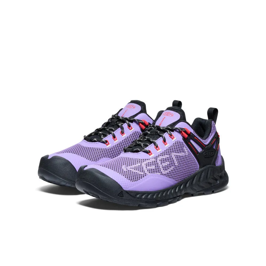 Women's NXIS EVO Waterproof Shoe  |  Paisley Purple/Poppy Red,Anti-Slip