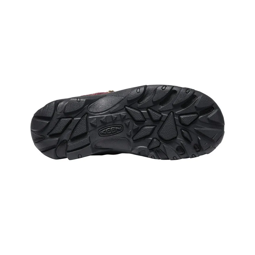 Women's Pyrenees Waterproof Hiking Boot  |  Tibetan Red/Black,Anti-Slip