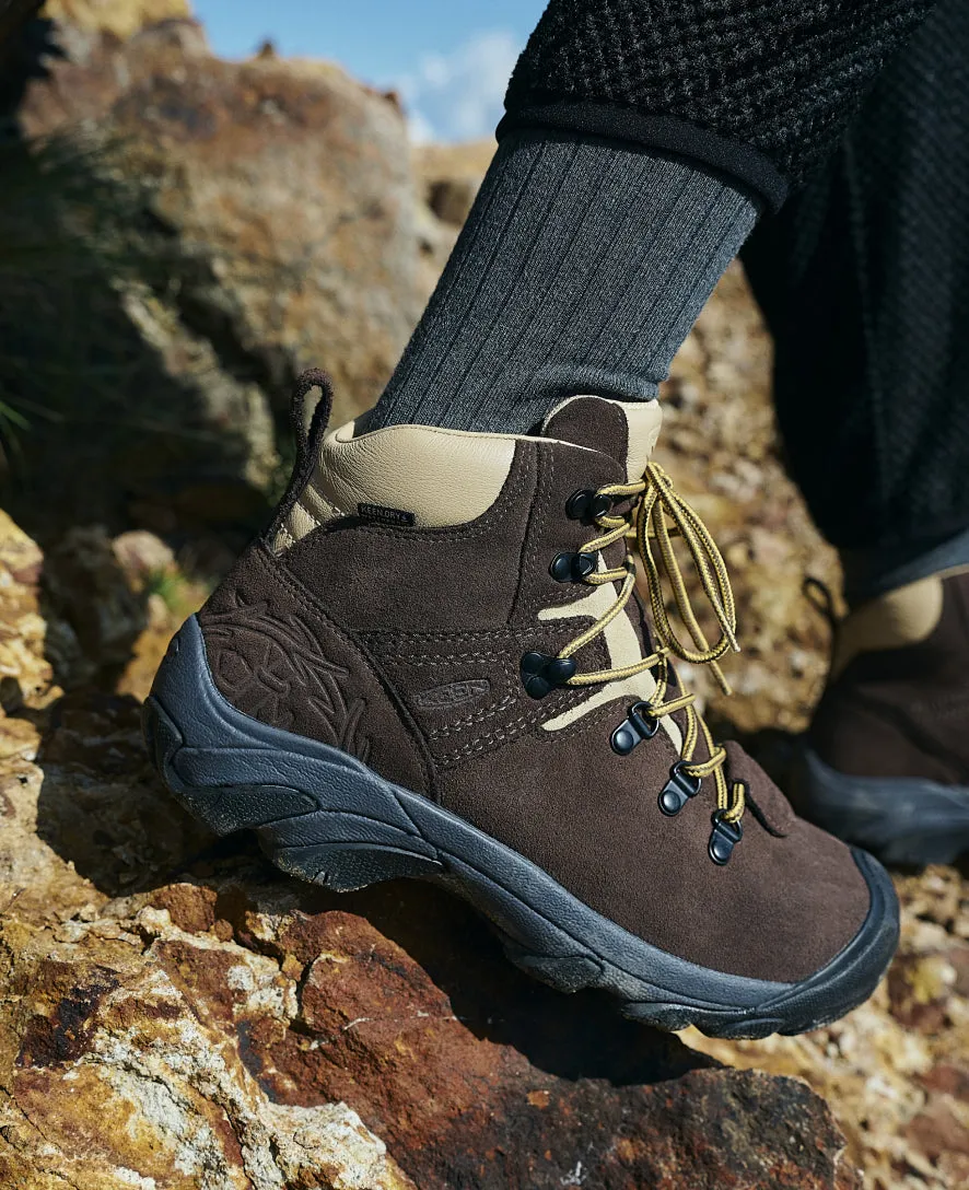Women's Pyrenees Waterproof Hiking Boot x Mountain Research  |  Mountain Research Brown,Anti-Slip