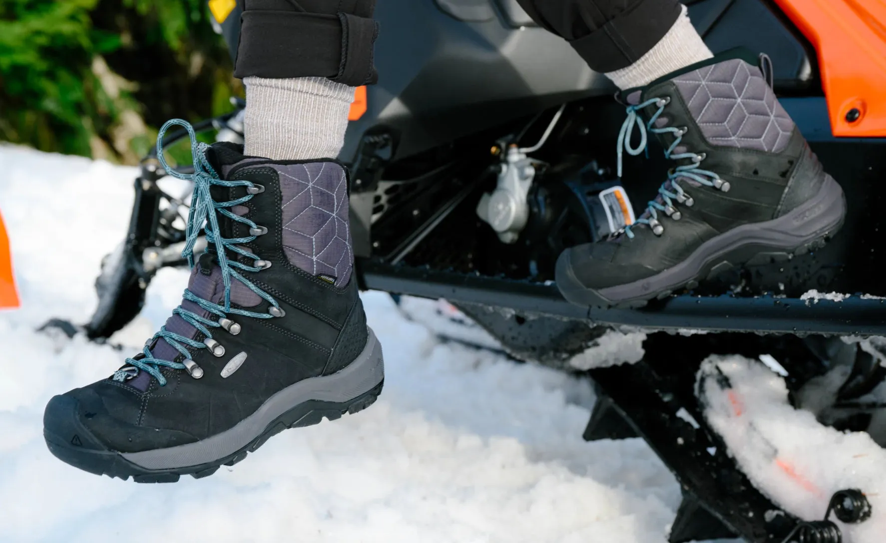 Women's Revel IV High Polar Waterproof Boot  |  Black/North Atlantic,Anti-Slip
