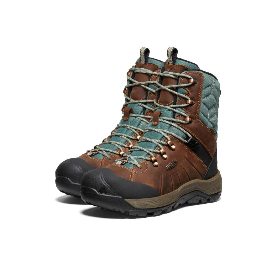 Women's Revel IV High Polar Waterproof Boot  |  KEEN Maple/Dark Forest,Anti-Slip