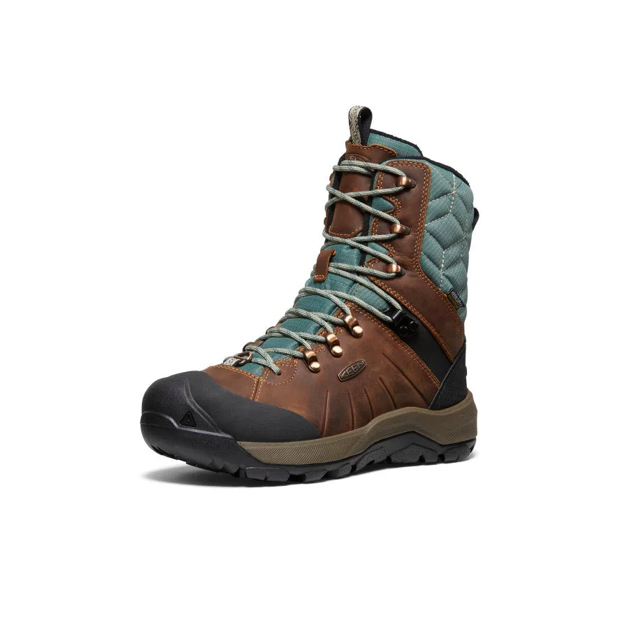 Women's Revel IV High Polar Waterproof Boot  |  KEEN Maple/Dark Forest,Anti-Slip