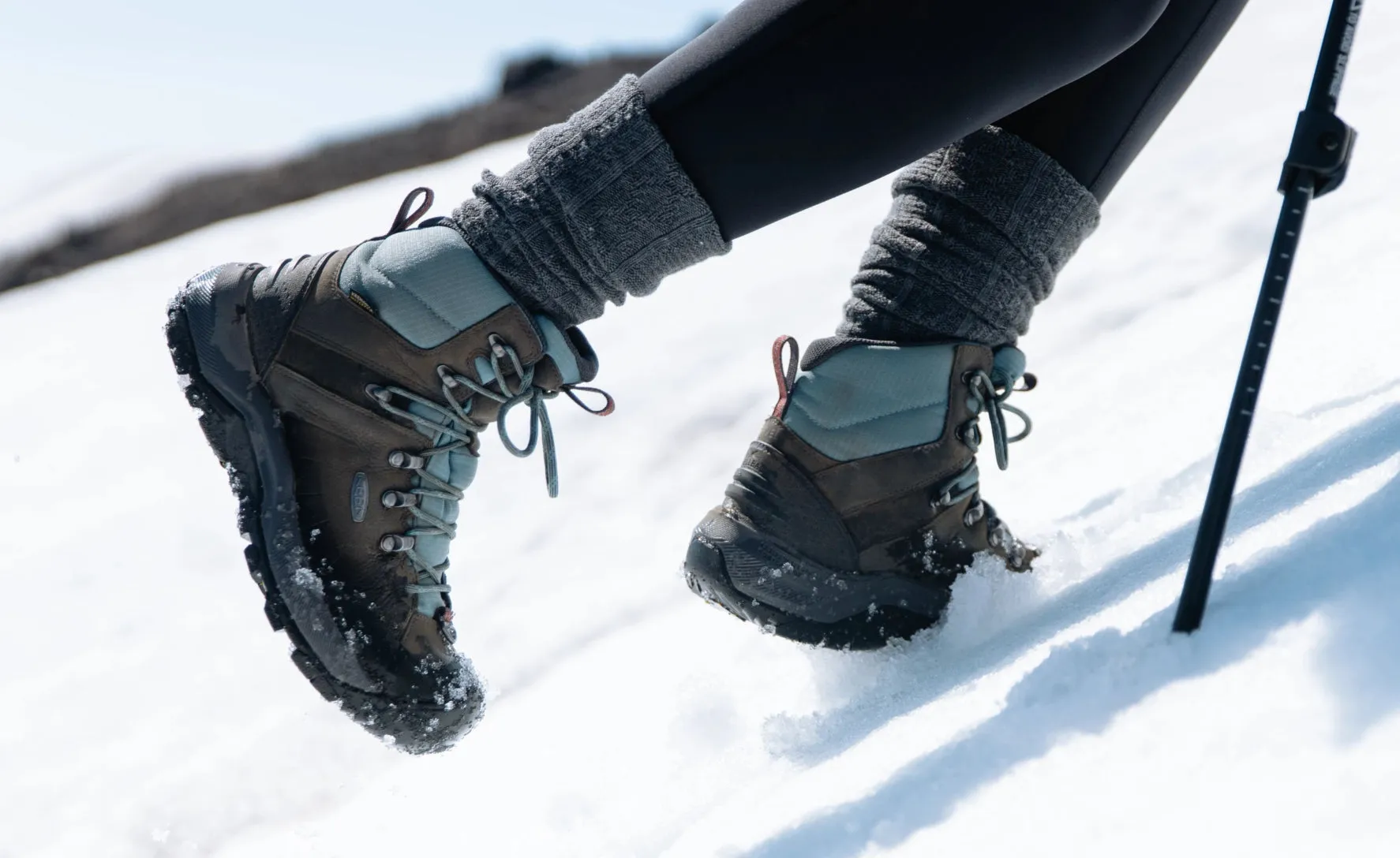 Women's Revel IV Polar Waterproof Boot  |  Black/Harbor Gray,Anti-Slip
