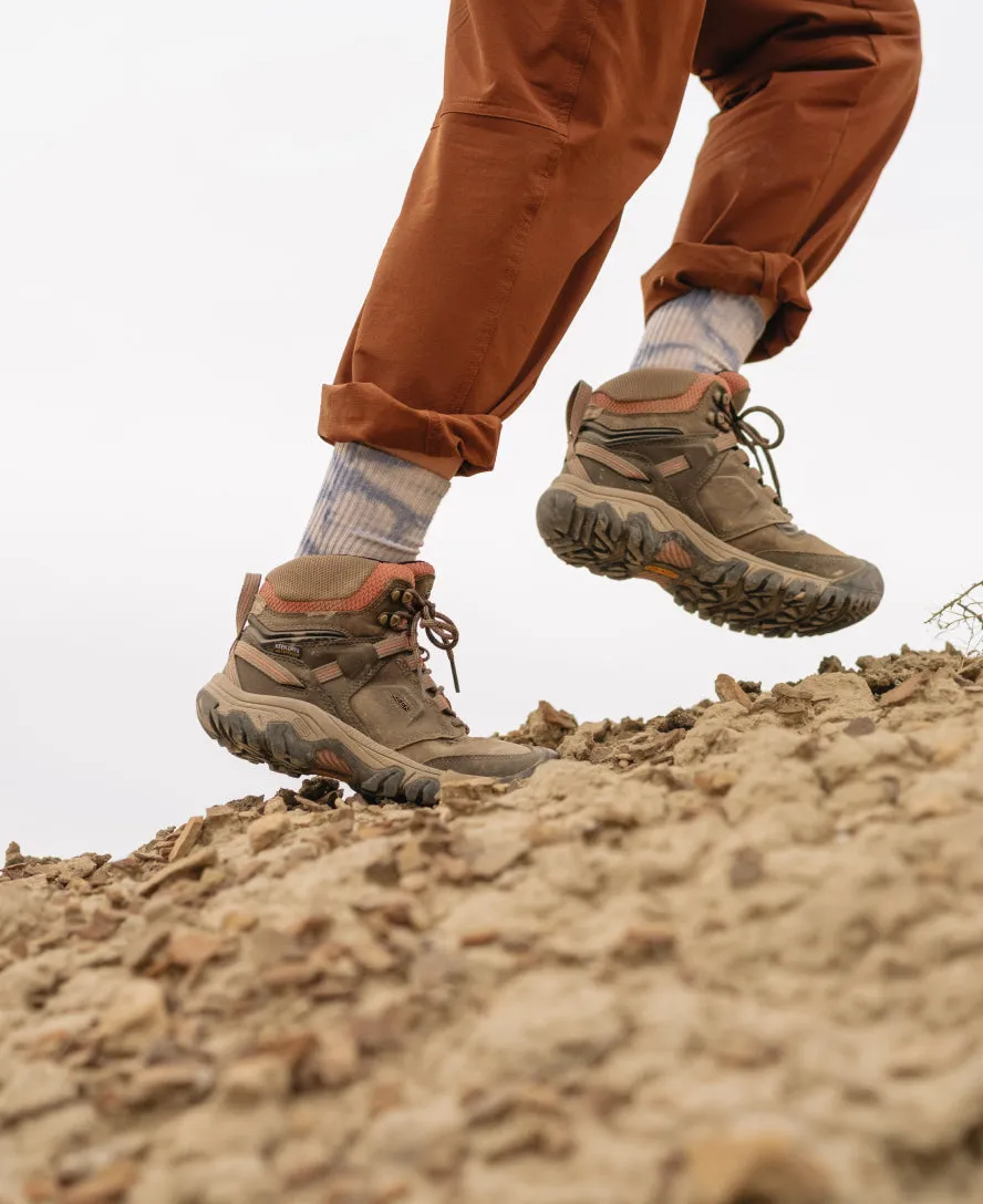 Women's Ridge Flex Waterproof Boot  |  Timberwolf/Brick Dust,Anti-Slip