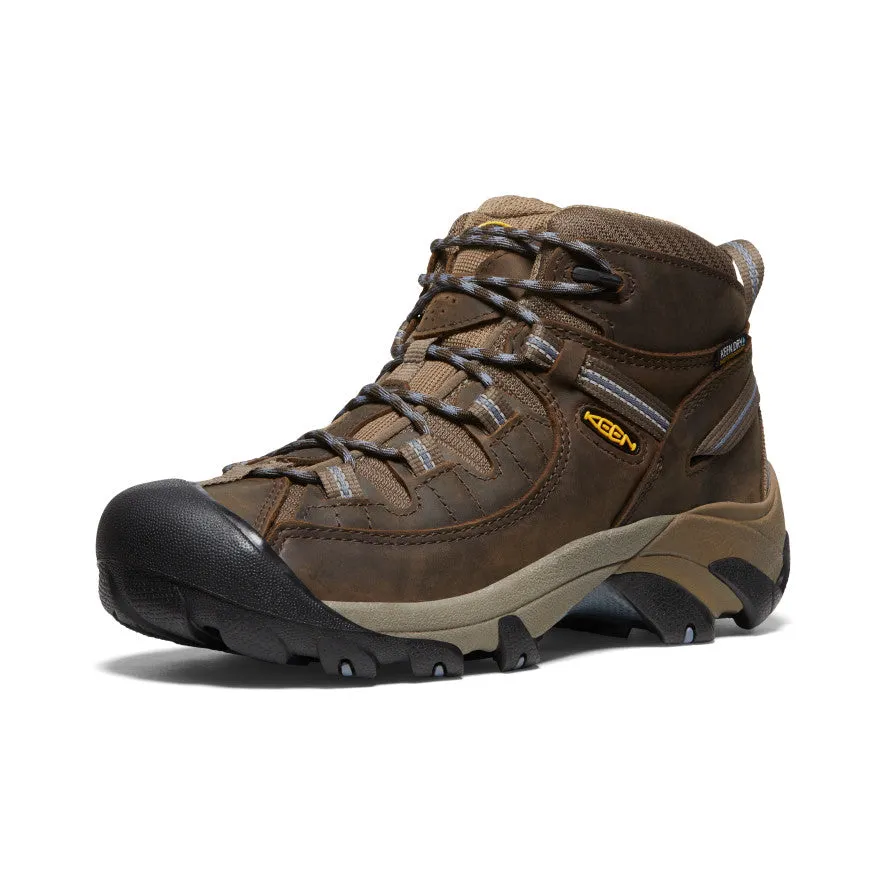 Women's Targhee II Waterproof Mid  |  Slate Black/Flint Stone,Anti-Slip
