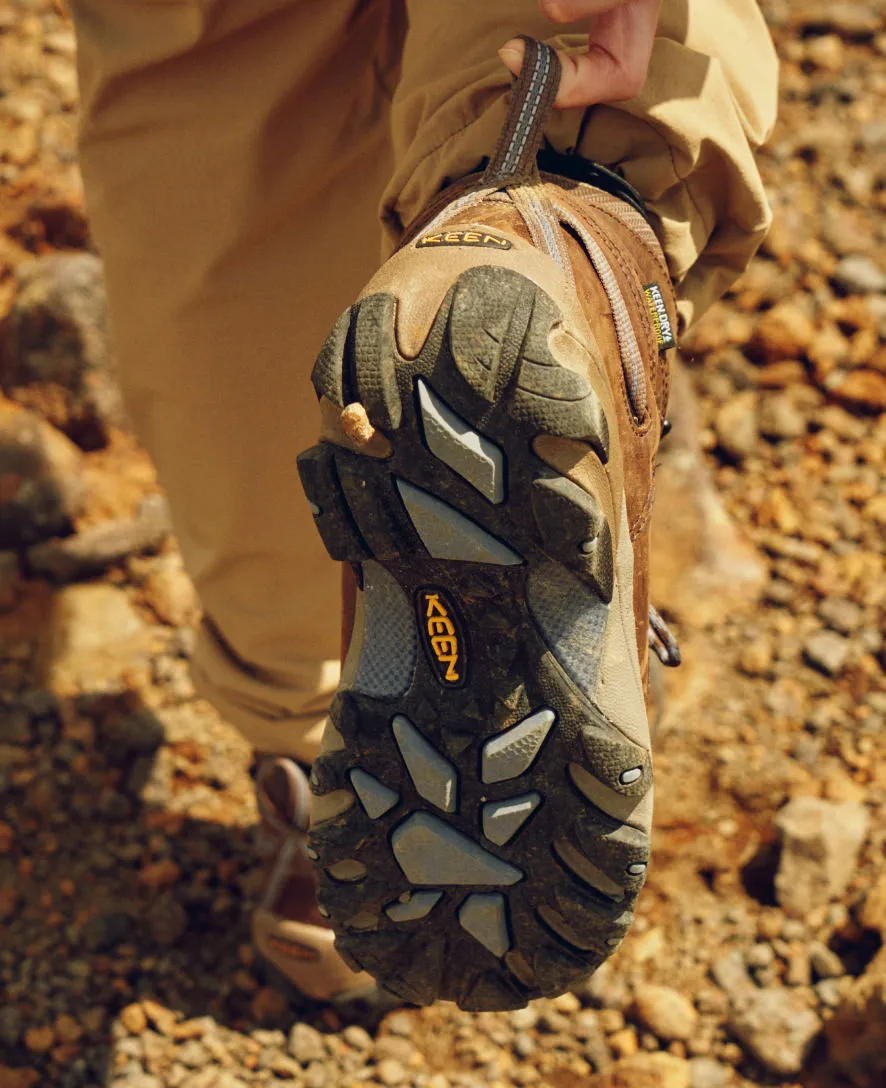 Women's Targhee II Waterproof Mid  |  Slate Black/Flint Stone,Anti-Slip