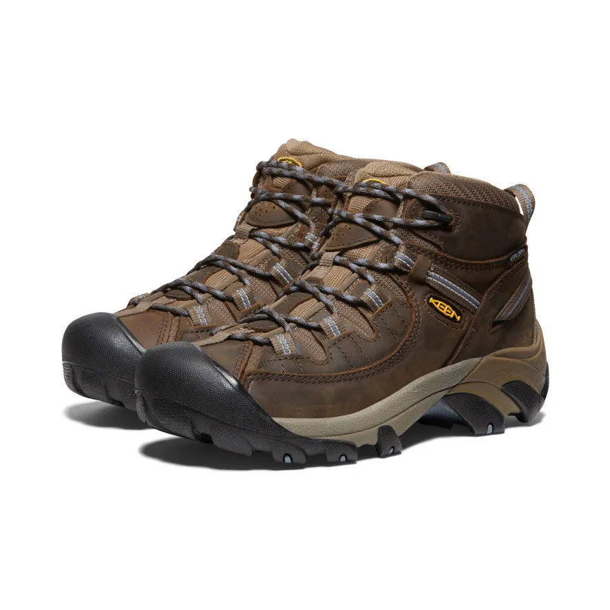 Women's Targhee II Waterproof Mid  |  Slate Black/Flint Stone,Anti-Slip