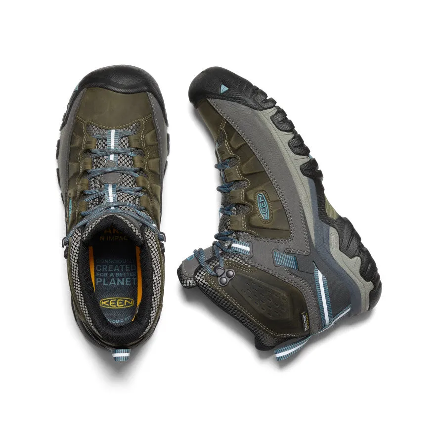 Women's Targhee III Waterproof Mid  |  Magnet/Atlantic Blue,Anti-Slip