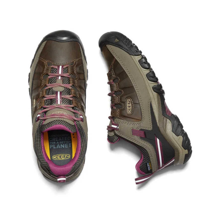 Women's Targhee III Waterproof  |  Weiss/Boysenberry,Anti-Slip