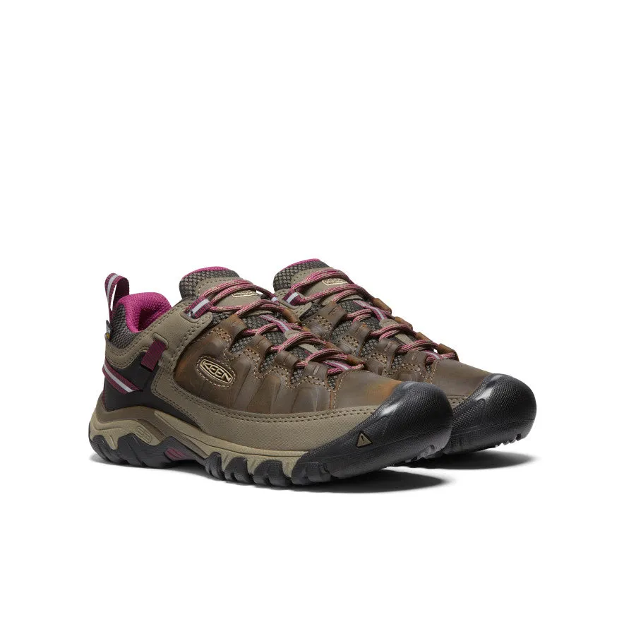 Women's Targhee III Waterproof  |  Weiss/Boysenberry,Anti-Slip