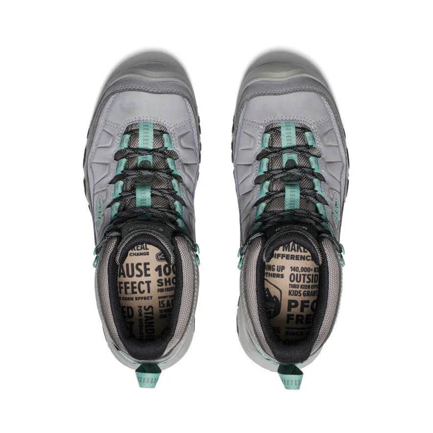 Women's Targhee IV Waterproof Hiking Boot  |  Alloy/Granite Green,Anti-Slip