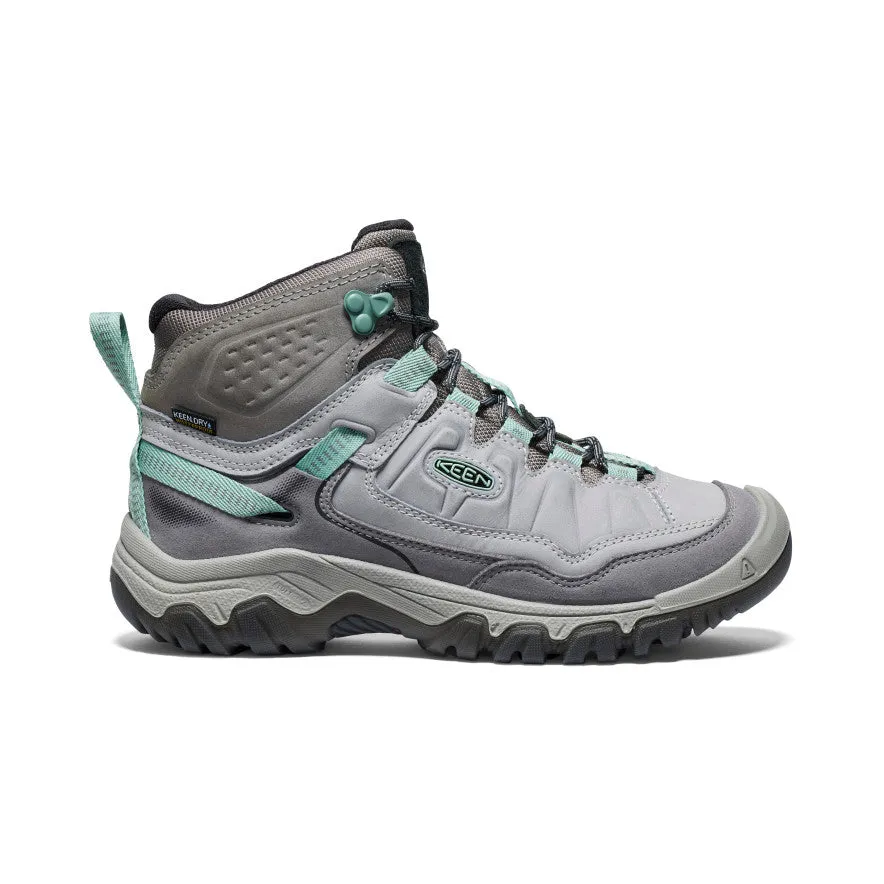 Women's Targhee IV Waterproof Hiking Boot  |  Alloy/Granite Green,Anti-Slip