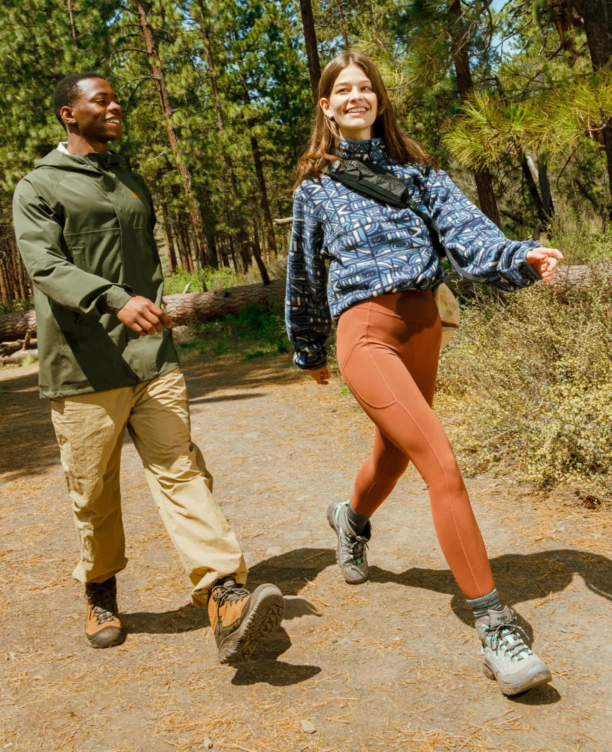 Women's Targhee IV Waterproof Hiking Boot  |  Alloy/Granite Green,Anti-Slip