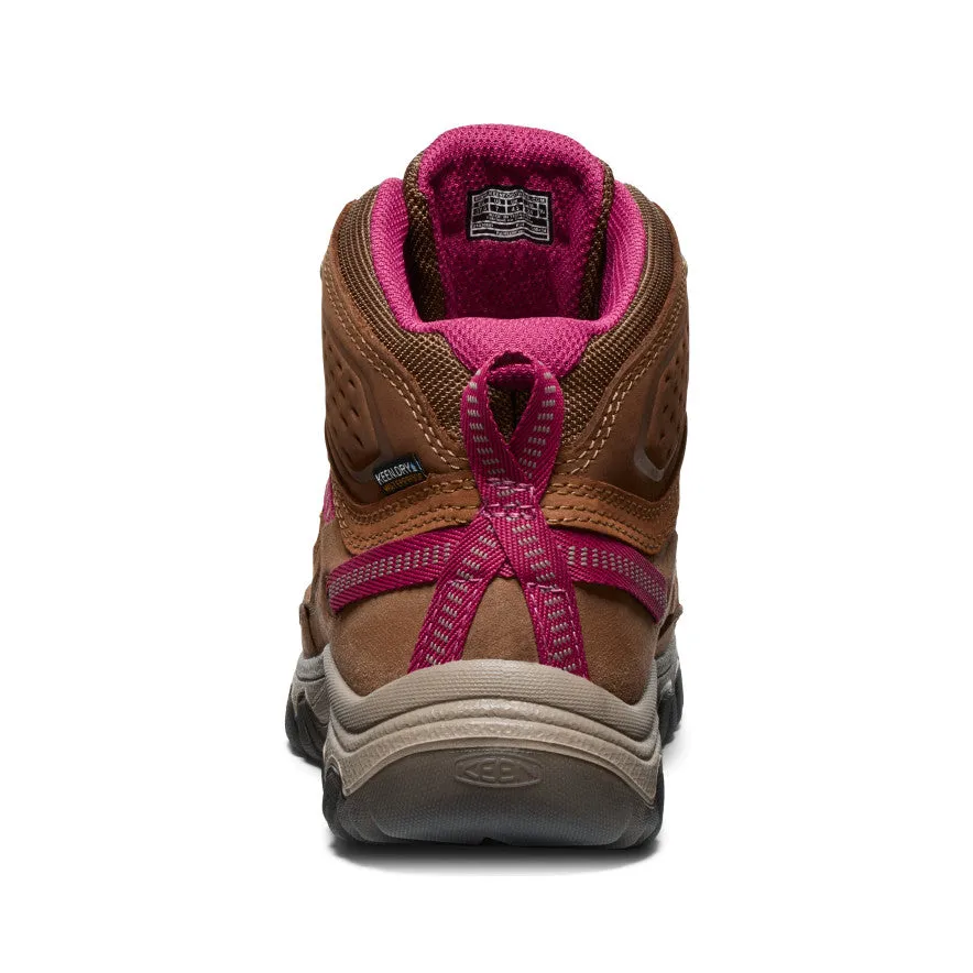 Women's Targhee IV Waterproof Hiking Boot  |  Bison/Beaujolais,Anti-Slip
