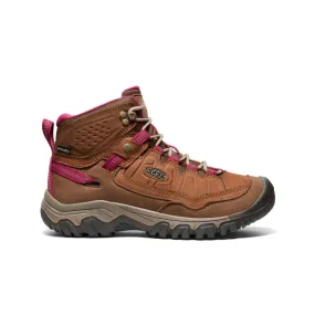 Women's Targhee IV Waterproof Hiking Boot  |  Bison/Beaujolais,Anti-Slip