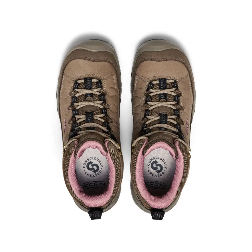 Women's Targhee IV Waterproof Hiking Boot  |  Brindle/Nostalgia Rose,Anti-Slip