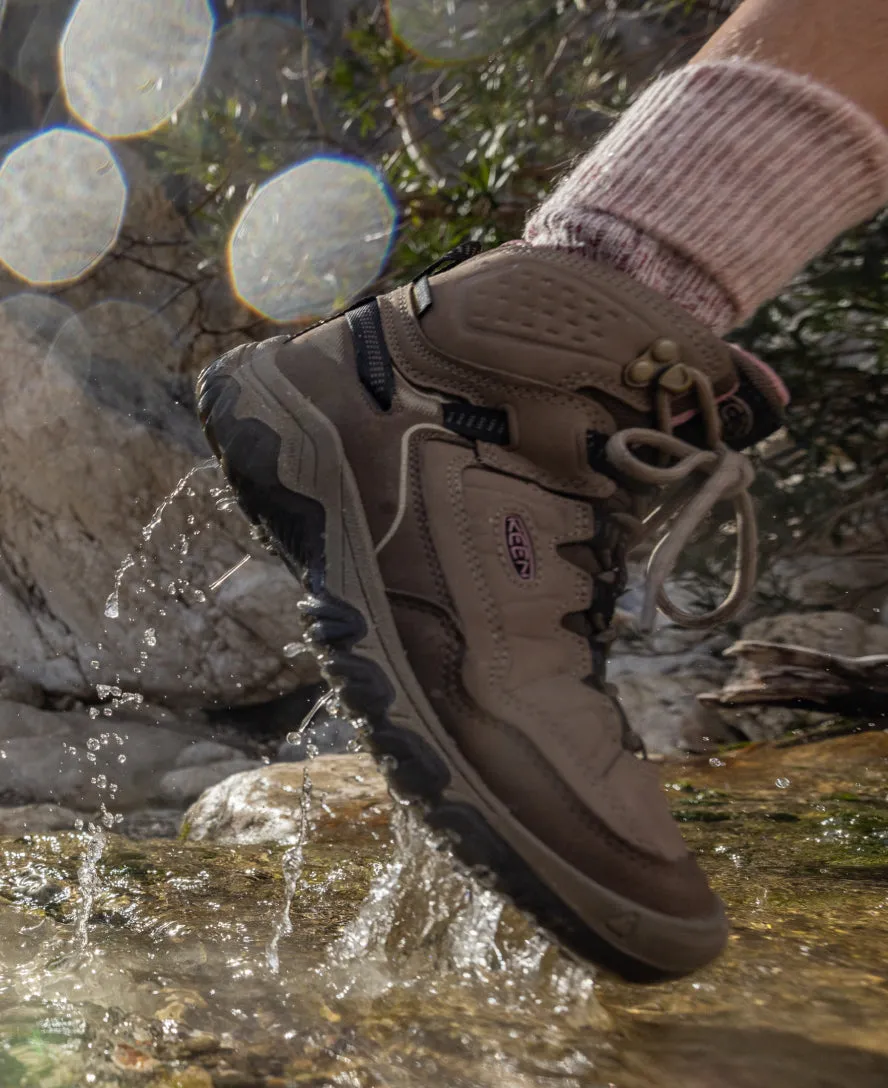 Women's Targhee IV Waterproof Hiking Boot  |  Brindle/Nostalgia Rose,Anti-Slip