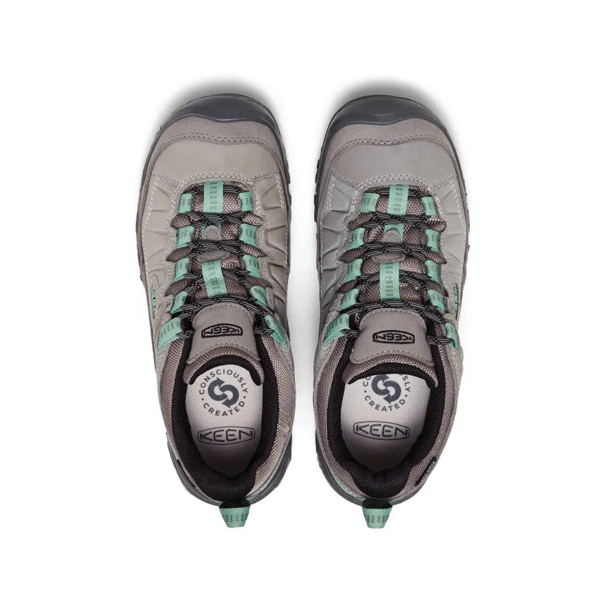 Women's Targhee IV Waterproof Hiking Shoe  |  Alloy/Granite Green,Anti-Slip