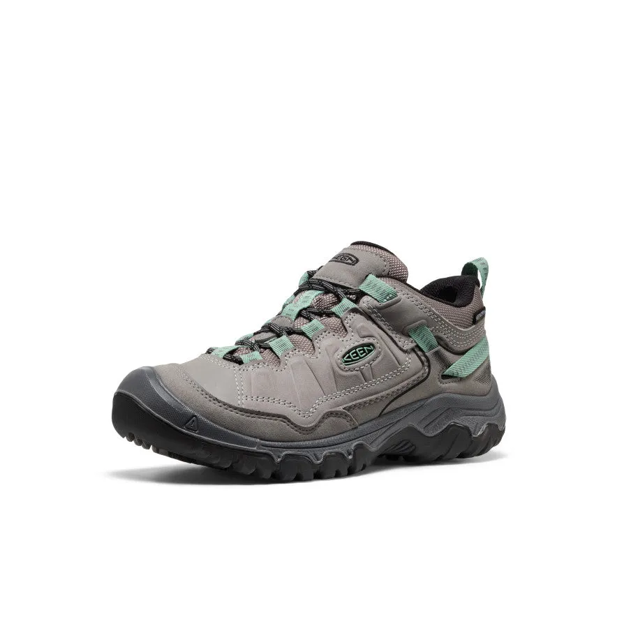 Women's Targhee IV Waterproof Hiking Shoe  |  Alloy/Granite Green,Anti-Slip