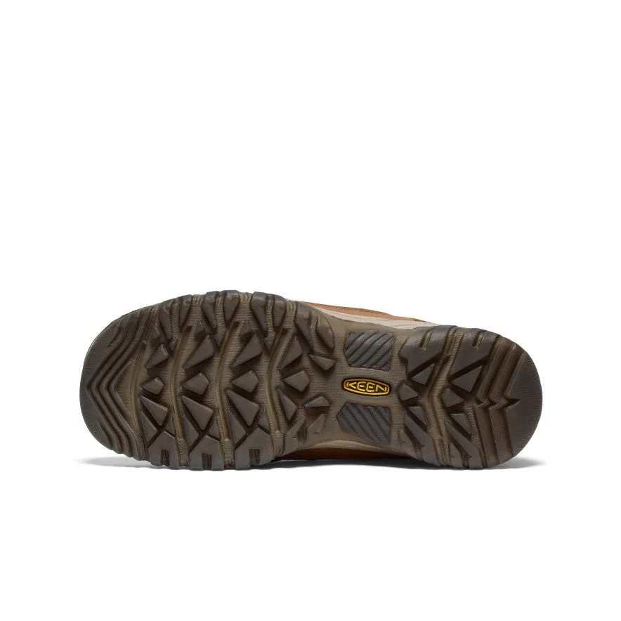 Women's Targhee IV Waterproof Hiking Shoe  |  Bison/Beaujolais,Anti-Slip