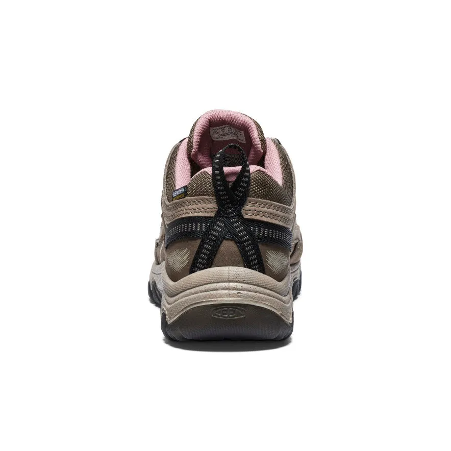 Women's Targhee IV Waterproof Hiking Shoe  |  Brindle/Nostalgia Rose,Anti-Slip