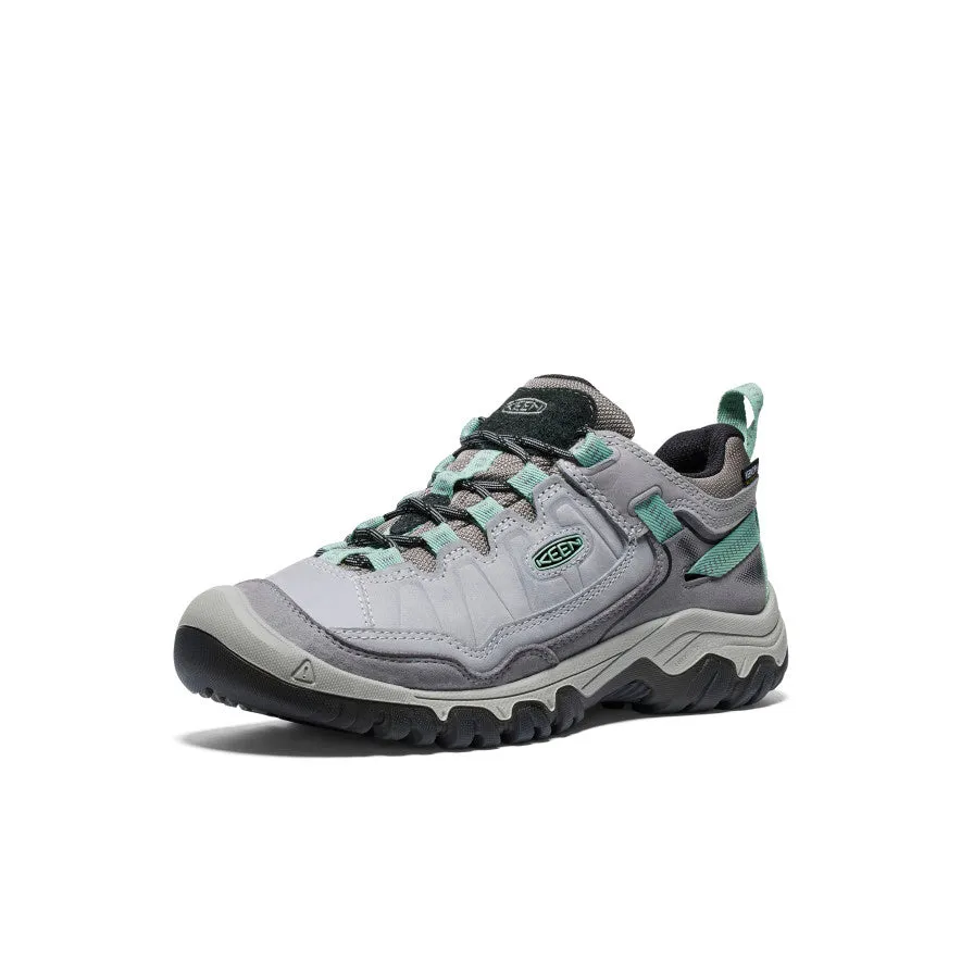 Women's Targhee IV Wide Waterproof Hiking Shoe  |  Alloy/Granite Green,Anti-Slip
