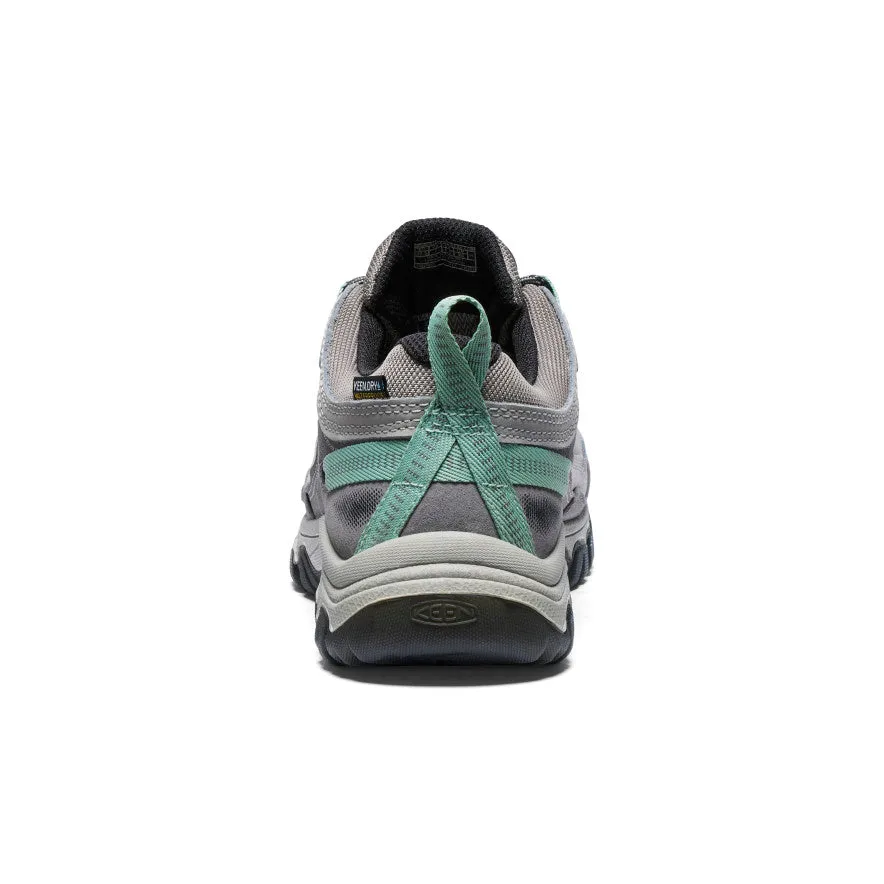 Women's Targhee IV Wide Waterproof Hiking Shoe  |  Alloy/Granite Green,Anti-Slip