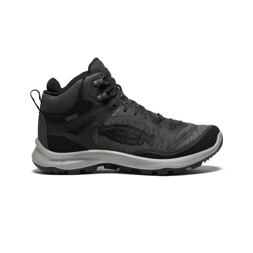Women's Terradora Flex Waterproof Hiking Boot  |  Black/Steel Grey,Anti-Slip