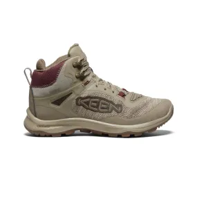 Women's Terradora Flex Waterproof Hiking Boot  |  Plaza Taupe/Windsor Wine,Anti-Slip