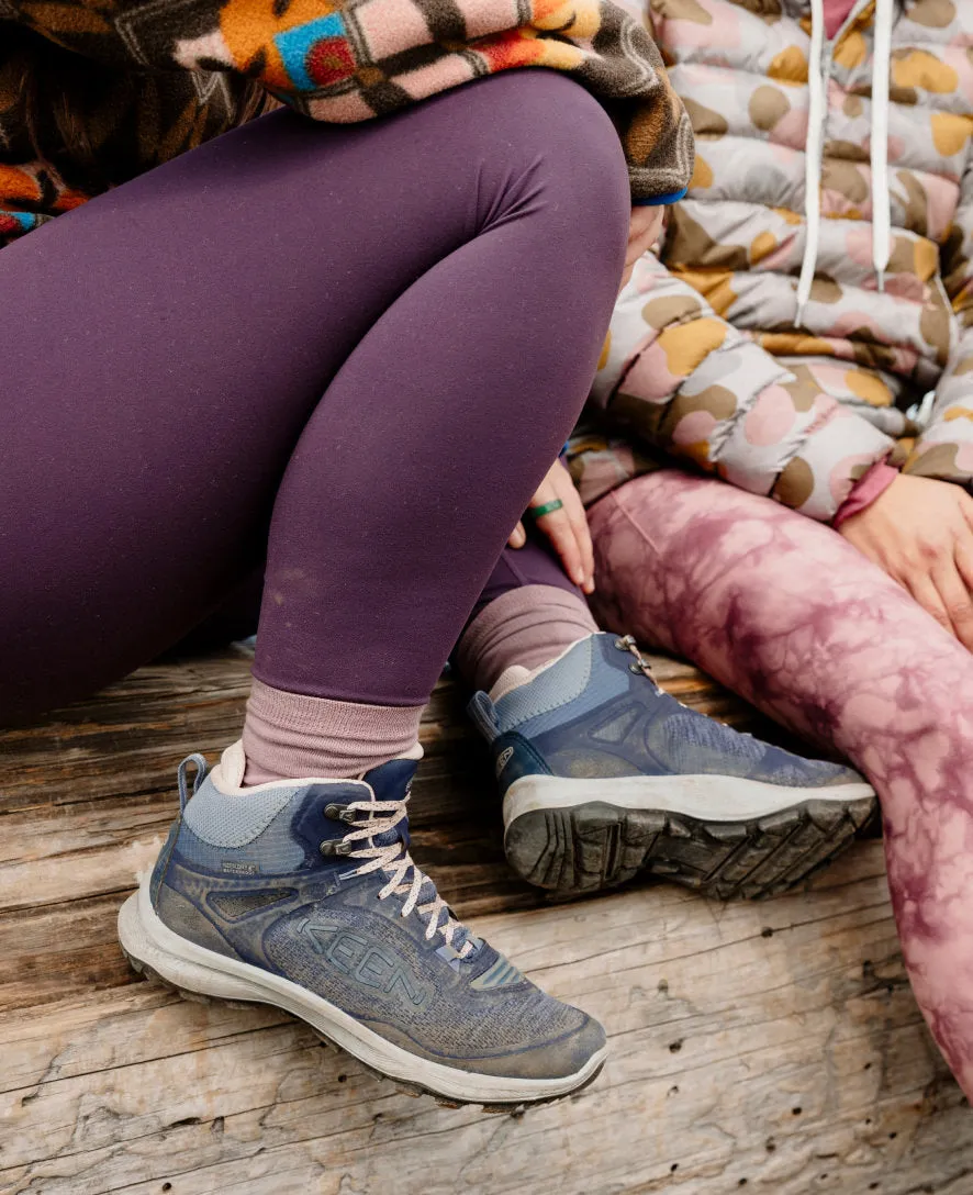 Women's Terradora Flex Waterproof Hiking Boot  |  Plaza Taupe/Windsor Wine,Anti-Slip