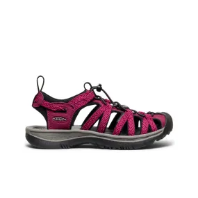 Women's Whisper  |  Beaujolais/Black,Anti-Slip