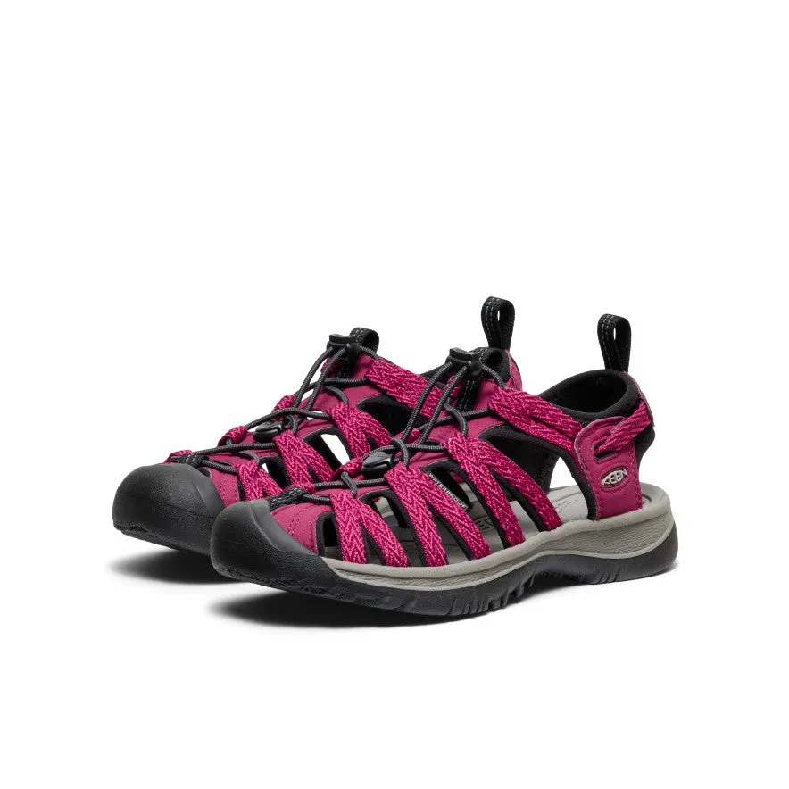 Women's Whisper  |  Beaujolais/Black,Anti-Slip