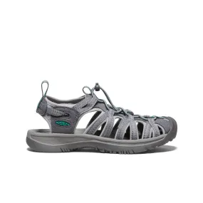 Women's Whisper  |  Medium Grey/Peacock Green,Anti-Slip