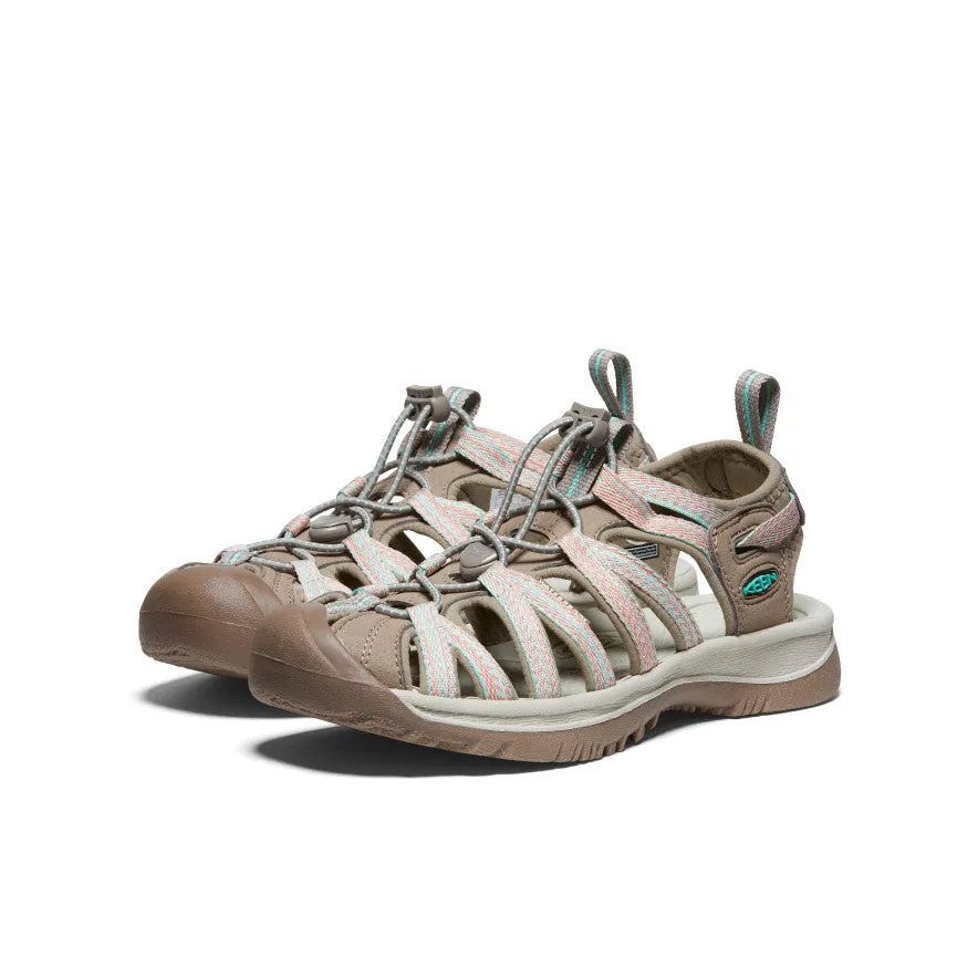 Women's Whisper  |  Taupe/Coral,Anti-Slip
