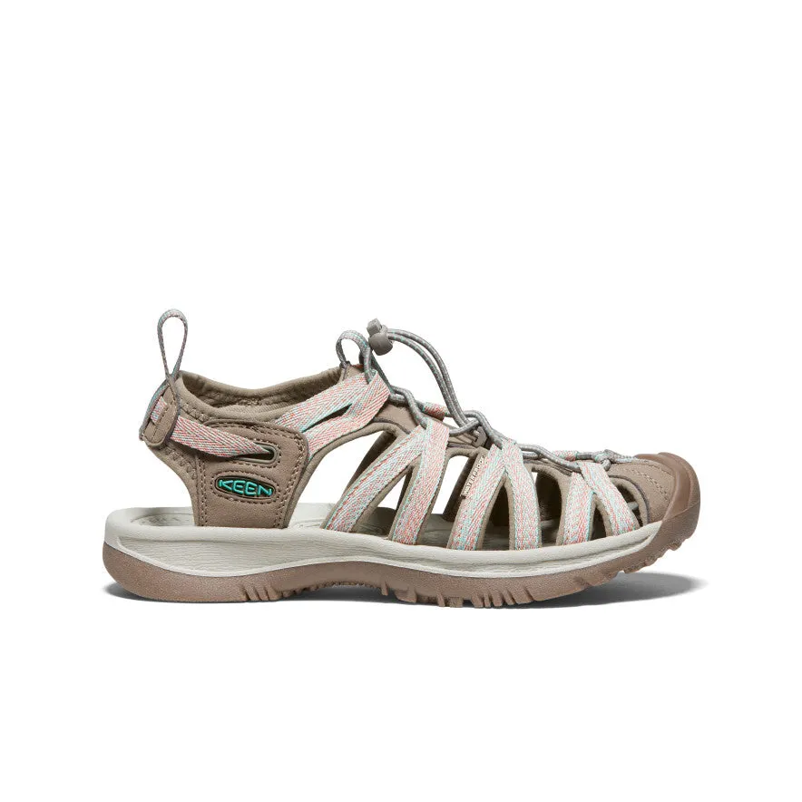 Women's Whisper  |  Taupe/Coral,Anti-Slip