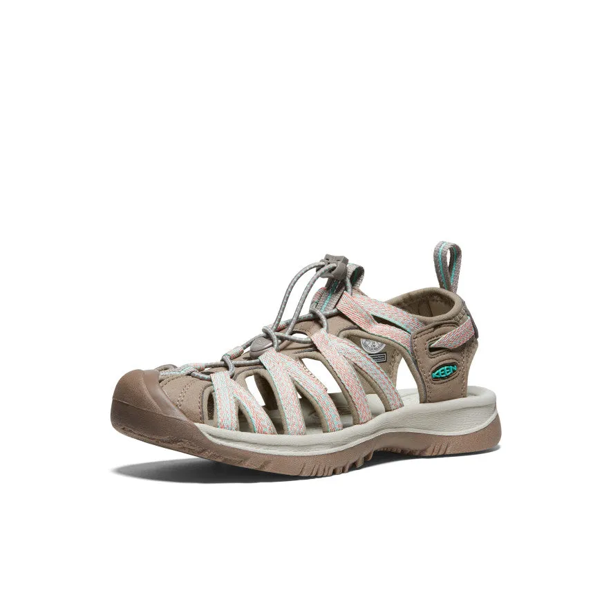 Women's Whisper  |  Taupe/Coral,Anti-Slip